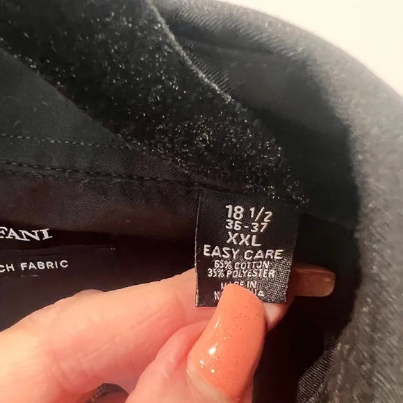 Alfani Men's Charcoal Dress Shirt - Picture 5 of 6